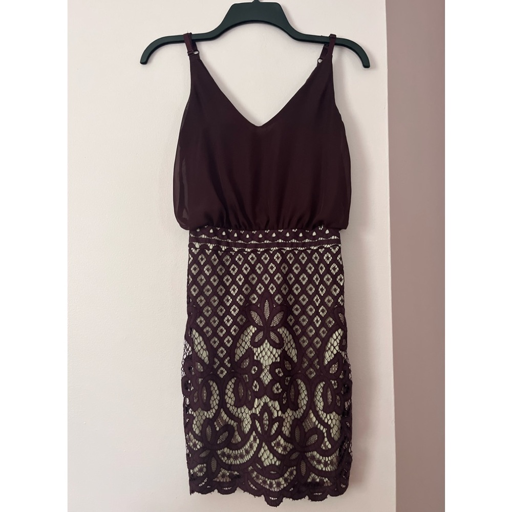 Burgundy Alya Dress size XS